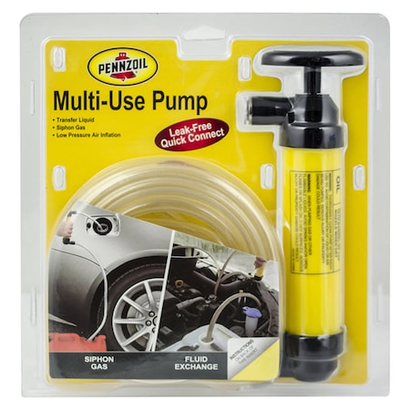 Pennzoil Piston Action Plastic 51 in. Siphon Pump 36677